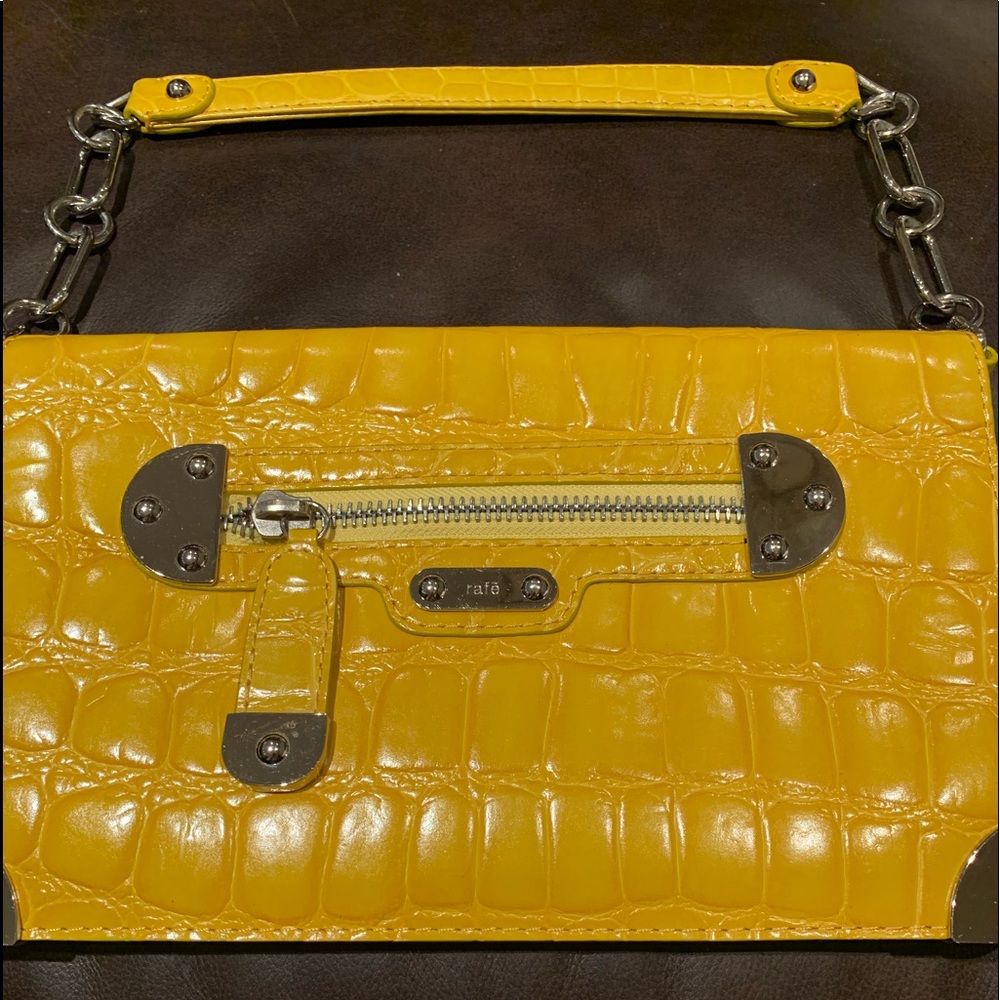 Rafe yellow handbag